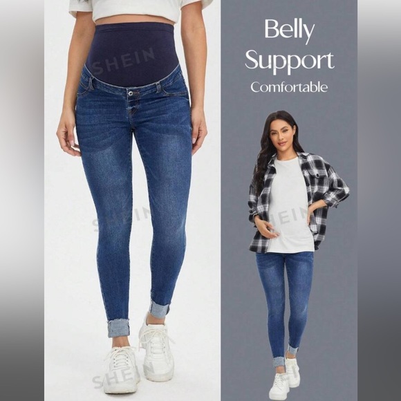 Maternity Skinny Jeans size S(4) - Picture 3 of 7